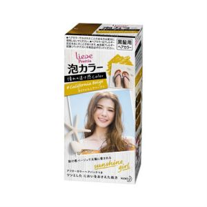 KAO LIESE PRETTIA Bubble Hair Dye Milky California Beige 1set