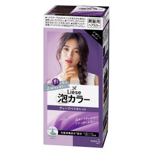 20年新光影紫罗兰 日本Prettia花王泡沫染发膏 泡泡染发剂