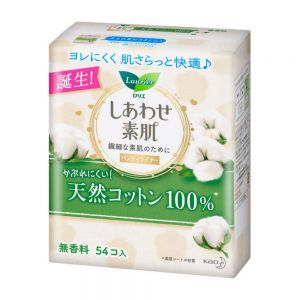 KAO LAURIER PANTYLINER NATURAL COTTON T-584
