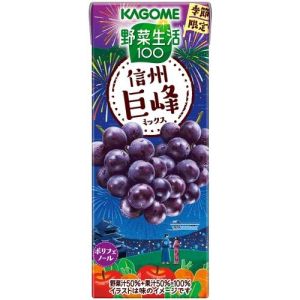 VEGETABLE JUICE 1O0 SHINSHU KYOHG GRAPE MIX