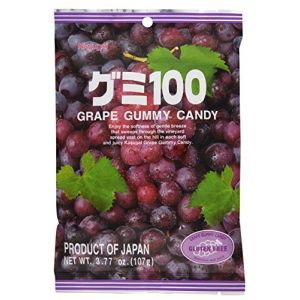 KASUGAI Grape Gummy Candy 107g