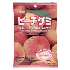 KASUGAI Peach Gummy Candy 107g