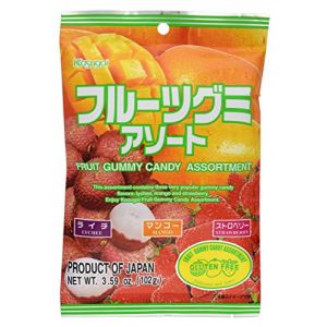 KASUGAI Fruit Gummy Candy Assortment 102g