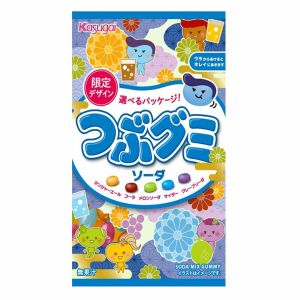 KASUGAI TSUBU SODA MIX GUMMY 80G