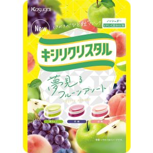 KASUGAI XYLICRYSTAL FRUIT THROAT CANDY