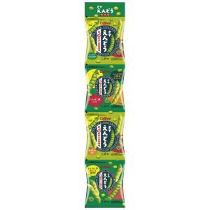 日本CALBEE 淡盐味豌豆脆条四联包 48G