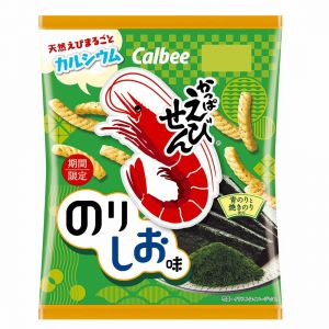 日本CALBEE卡乐比 海苔味虾条 70G