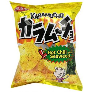 日本KOIKEYA湖池屋 咔辣姆久 平切洋芋片 海苔口味 54g