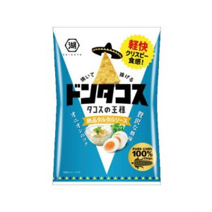 日本KOIKEYA湖池屋 酥脆三角纯玉米片 绝品塔塔酱风味 70G
