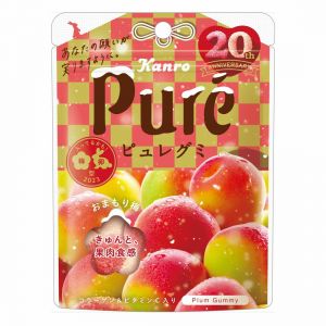 KANRO PURE GUMMY OMAMORI PLUM FLAVOR