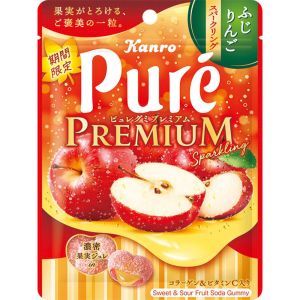 KANRO PURE GUMMY PREMIUM FUJI APPLE SPARKLING