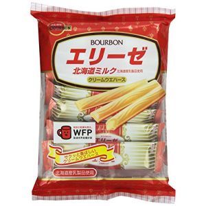 日本BOURBON波路梦 北海道奶香千层酥脆卷 61g