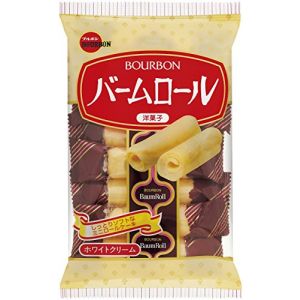 日本BOURBON波路梦 北海道奶油夹心蛋糕卷8条入104g