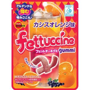 BOURBON FETTUCCINE GUMMY SODA ORANGE 50G - TESOLIFE特搜商城