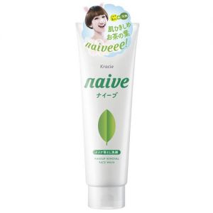 KRACIE NAIVE MAKEUP Cleansing Foam Green Tea 200g