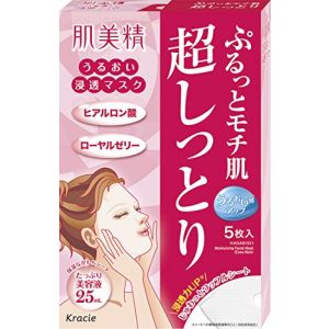 KRACIE HADABISEI Moisturizing Face Mask Extra Rich 5sheets