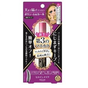 ISEHAN Kiss Me Heroine Make Volume & Curl Advanced Film Waterproof Mascara #DeepBlack 6g