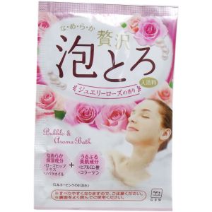 COW Bubble Aroma Bath Jewelry #Rose 30g