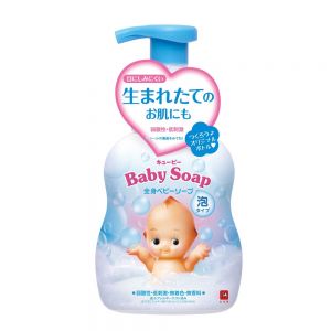 日本COW牛乳石鹼共进社 丘比婴儿全身泡泡沐浴乳 #清爽型 400ml