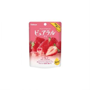 KABAYA Pureral Gummy Fuji Strawberry 45g