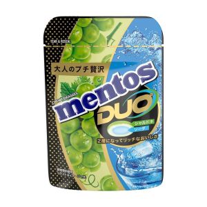 KRACIE MENTOS DUO SODA & CHARDONNAY GRAPE