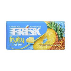 KRACIE FRISK FRUITY TABLET CANDY PINEAPPLE SODA