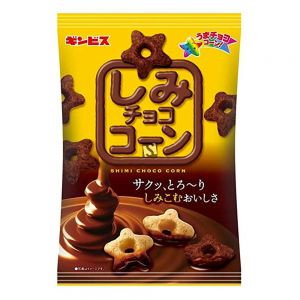 日本GINBIS 星星脆巧克力涂层米果 70G