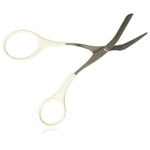 KAI Eyebrow Scissors with 2-way Comb