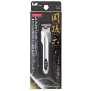 日本KAI贝印关孙六易握持足部防飞溅指甲钳 