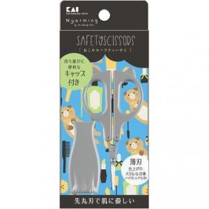 日本KAI贝印Nyarming猫的时尚系列安全型鼻毛剪 一个入
