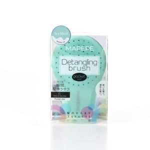 MAPEPE DETANGLING BRUSH POCKET SIZE ICE MINT