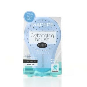 MAPEPE DETANGLING BRUSH MILKY BLUE
