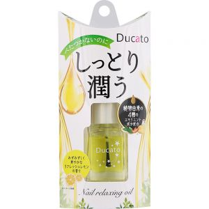 日本DUCATO无需卸除指甲自然艳丽光泽柔软油 7ml 放松柠檬香