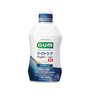 SUNSTAR GUM NIGHT CARE MOUTHWASH W-422