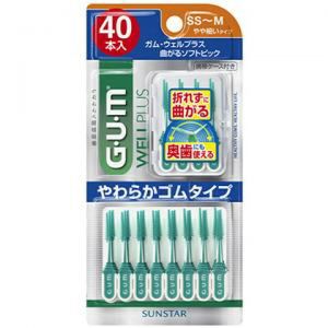 SUNSTAR GUM SOFT PICK SS-M 40P T-135