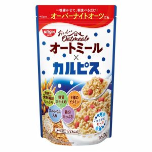 NISSIN CISCO DELICIOUS OATMEAL X CALPIS CEREAL 160G