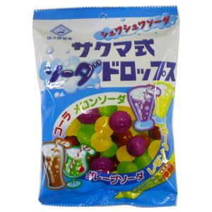 SAKUMA SHIKI SODA DROPS CANDY 100G
