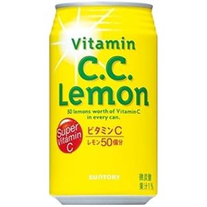SUNTORY C.C LEMON 350ML CAN