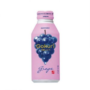 SUNTORY SOFT DRINK GRAPE GOKURI 400ML