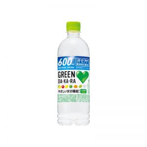 日本SUNTORY GREEN DAKARA清凉饮料 600ML