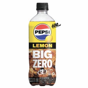SUNTORY PEPSI RAW BIG ZERO LEMON