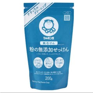 日本SHABONDAMA脂肪酸纳护手型家用卫生衣物清洗粉厨房用清洁粉 200g