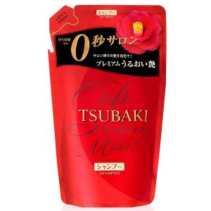 日本资生堂TSUBAKI丝蓓绮新款0秒红椿洗发水替换装330ml