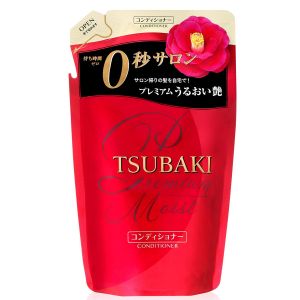 日本资生堂TSUBAKI丝蓓绮新款0秒红椿护发素替换装330ml