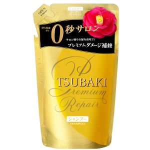 日本资生堂TSUBAKI丝蓓绮新款0秒金椿洗发水替换装330ml