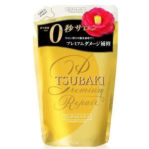 日本资生堂TSUBAKI丝蓓绮新款0秒金椿护发素替换装330ml