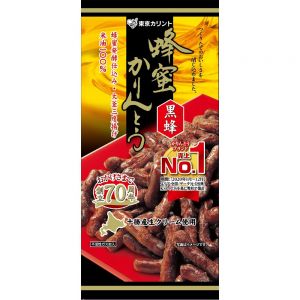 日本TOKYO KARINTO 黑蜂蜜江米条 100G