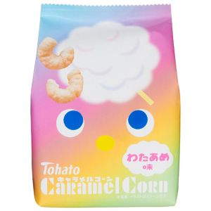 TOHATO CARAMEL CORN SNACK COTTON CANDY