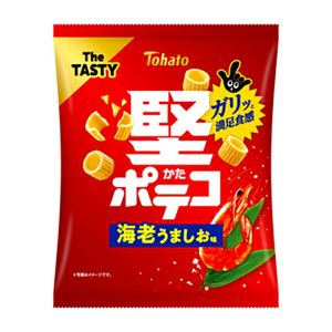 TOHATO THE TASTY CRISPY SAWTOOTH POTATO CHIPS FRESH SHRIMP SALT
