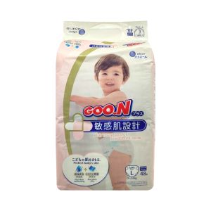 ELLEAIR GOO.N PLUS BABY DIAPER TAPES L 48S